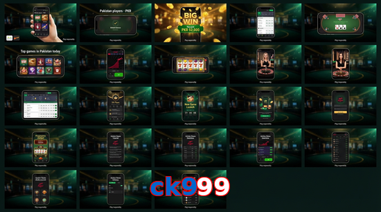 Main screen of Ck999 bet page for PK players
